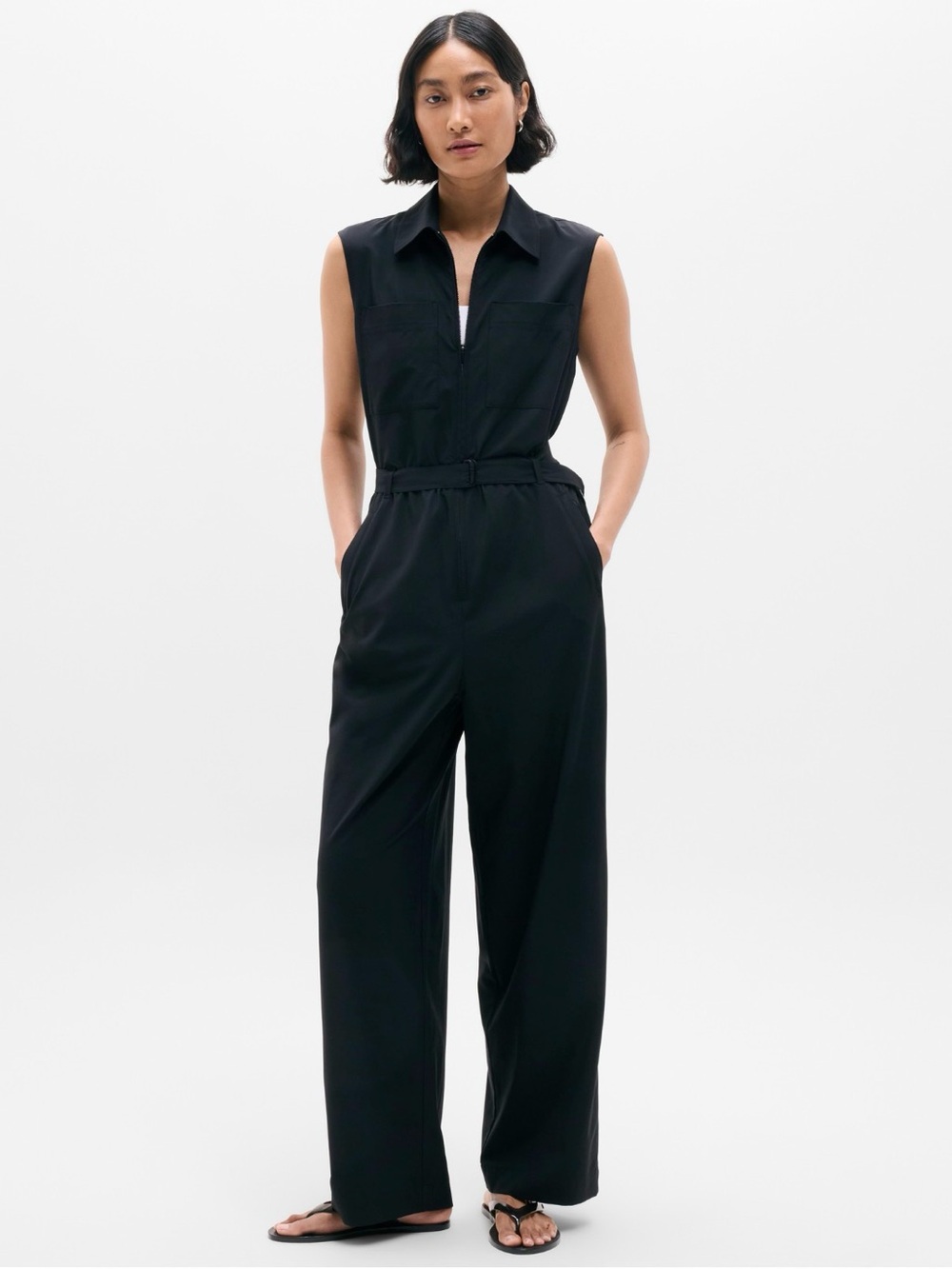 Athleta Always Ready Jumpsuit. Black
New with tags
